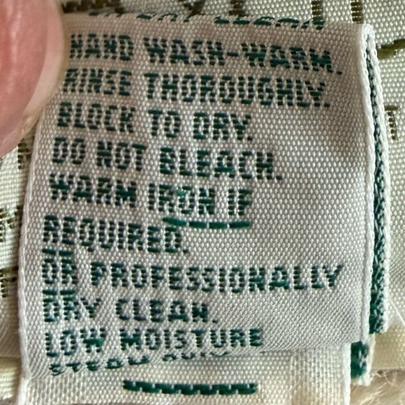 Gaeltarra Handloomed Wool Sweater Ireland Cream Cable Knit Size L Fisherman Men - Picture 9 of 10